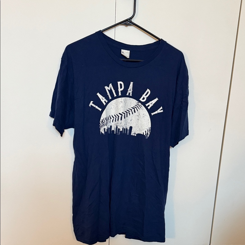 Navy Tampa Bay Graphic T-Shirt